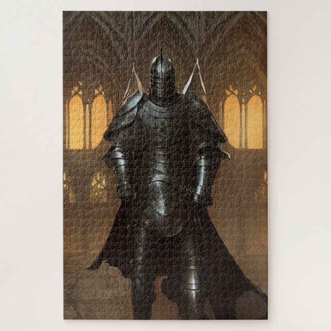 Black Knight Jigsaw Puzzle (Vertical)