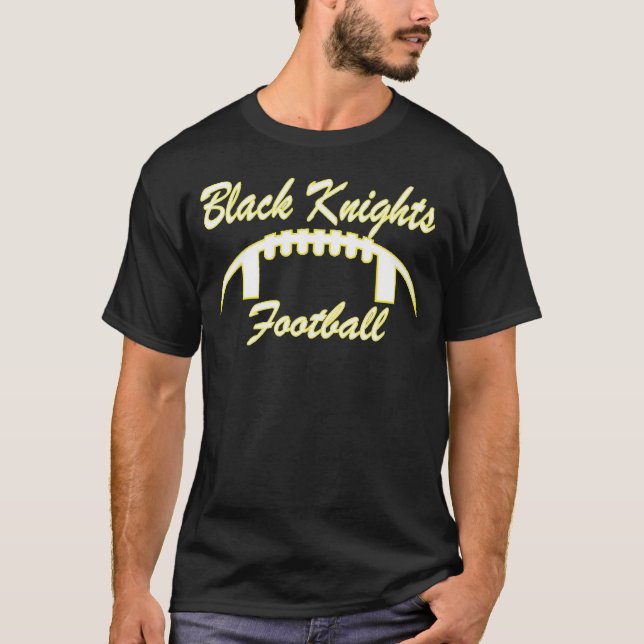 Black Knights Football T-Shirt (Front)