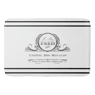 Black L ‘hotel Des Royales Bath Mat
