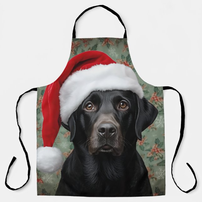 Black lab apron (Front)