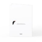 Black Lab Christmas Cardinal Cute Labrador Dog