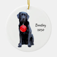 Black Lab Christmas - Labrador Holiday