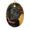 Black Lab Christmas Ornament