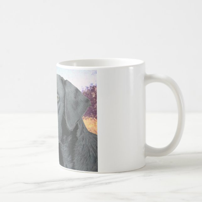 Black Lab Coffee Mug (Right)