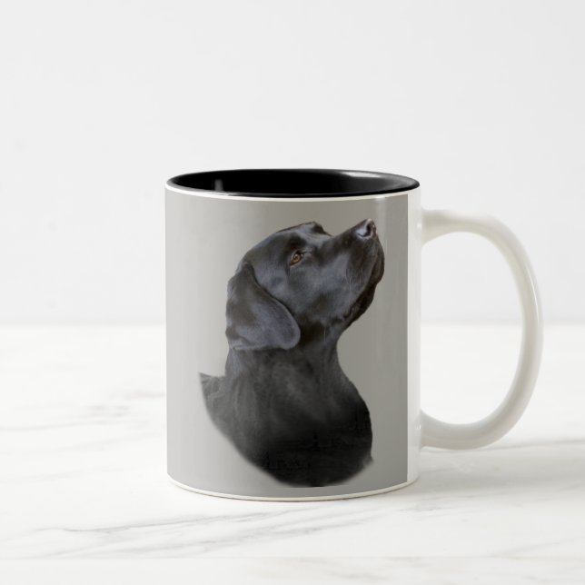 Black Lab Coffee Mug (Right)