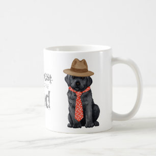 Black Lab Dad Coffee Mug