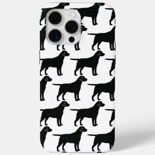 Black Lab Dog iPhone 15 Pro Max Case