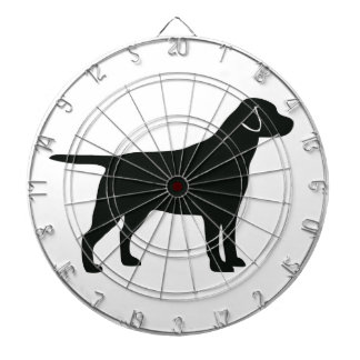 Black Lab Dog Dartboard