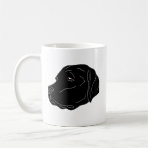 Black Lab Dog Mum Mug