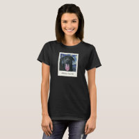 Black Lab Dog Pet Personalized Photo and Text T-S