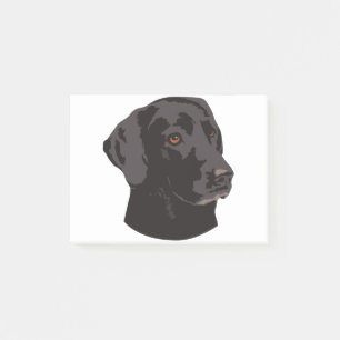 Black Lab dog Post-it Notes