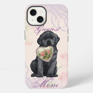 Black Lab Heart Mum iPhone 13 Case