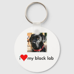 black lab key chain