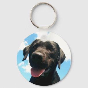 Black Lab Keychain