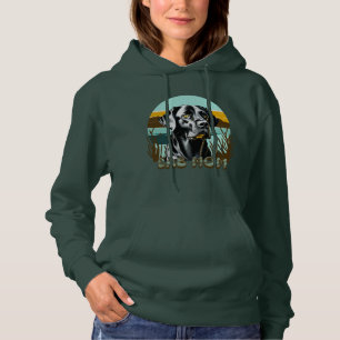 Black Lab   Lab Mum Dog Lover Hoodie