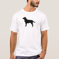 Black Lab Labrador Retriever Dog Breed Silhouette