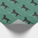 Black Lab Merry Christmas Design Wrapping Paper<br><div class="desc">Black Lab Christmas design. This side view silhouette can also represent: Lab, Yellow Lab, Black Lab, Chocolate Lab, White lab, Labrador Retriever, Chessy, Chessie, Chesapeake, Chesapeake Bay Retriever, Rhodesian, Ridgeback, Curly Retriever, Curly Coated Retriever, Beauceron, Austrian Pinscher, Akbash, Blue Lacy, Chinook, Mountain Cur, Pudlepointer, Puddle Pointer, Poodle Pointer, Pudle Pointer,...</div>