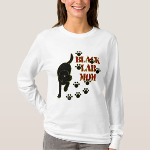Black Lab Mum T-Shirt