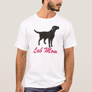 Black Lab Mum T-Shirt