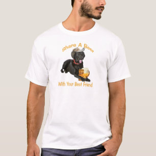 Black Lab  Shares A Beer T-Shirt