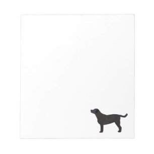 Black Lab Templates Ready to Customise Notepad