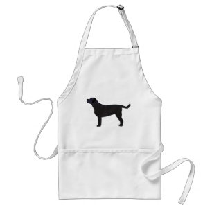 Black Lab Templates Ready to Customise Standard Apron