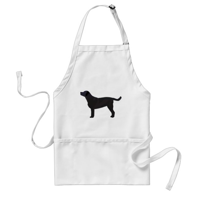 Black Lab Templates Ready to Customise Standard Apron (Front)