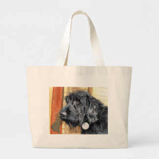 Black Labradoodle #1 Bag