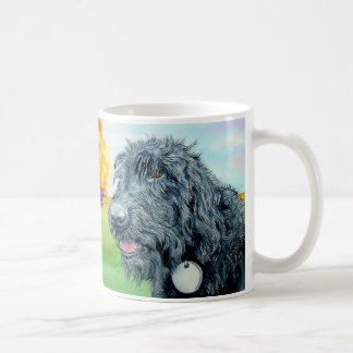 Black Labradoodle Ralph Mug
