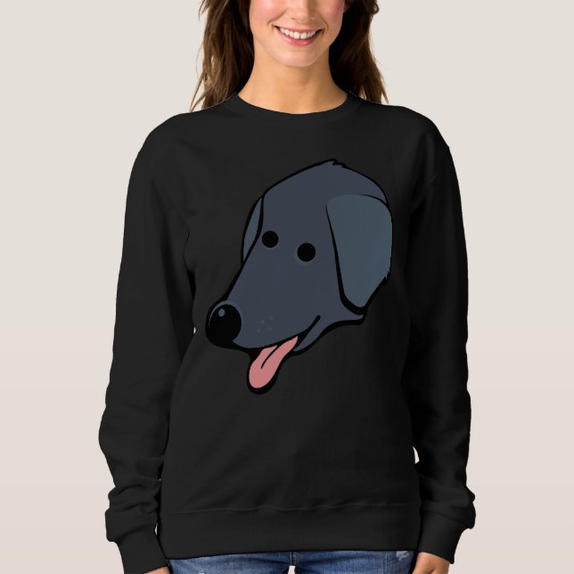 Black Labrador 15 Sweatshirt (Front)