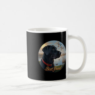 Black Labrador Best Friend. Hunting Waterfowl Duck Coffee Mug