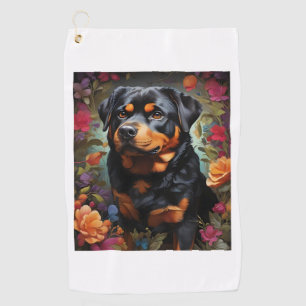 Black Labrador, black wins, The Enchanting Tale of Golf Towel