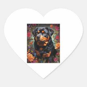 Black Labrador, black wins, The Enchanting Tale of Heart Sticker