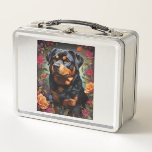 Black Labrador, black wins, The Enchanting Tale of Metal Lunch Box