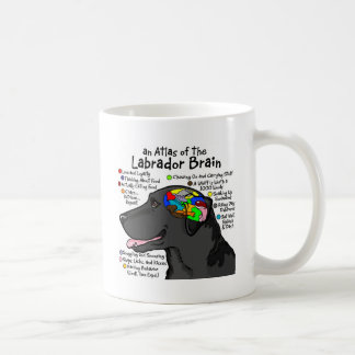 Black Labrador Brain Atlas Coffee Mug