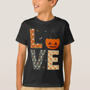 Black Labrador Dog Lovers Boys Girls Funny T-Shirt