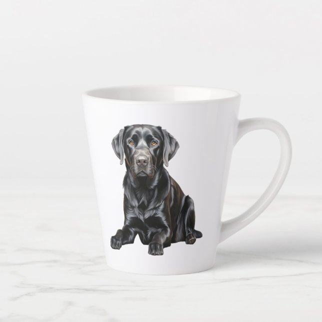 Black Labrador Mug (Right)