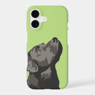 Black Labrador Phone Case (Choose Your Own Colour)
