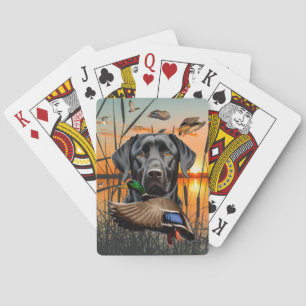 Black Labrador Playing Cards, Labrador Retriever Playing Cards