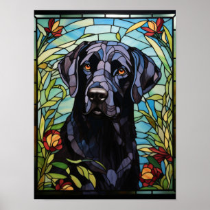 Black Labrador Poster