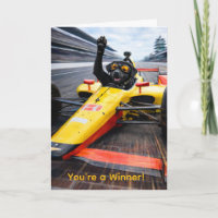 Black Labrador Puppy Racing Indy Car Birthday 