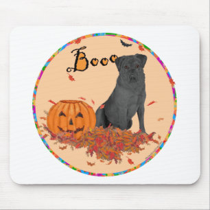 Black Labrador Retriever Boo! Mouse Mat