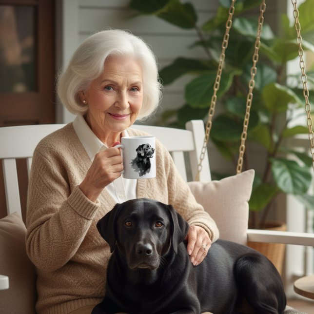   Black  Labrador  Retriever Coffee Mug (Creator Uploaded)