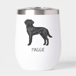 Black Labrador Retriever Cute Lab Dog And Any Name