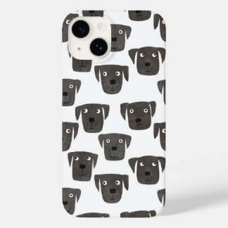 Black Labrador Retriever Dog Case-Mate iPhone 14 Case