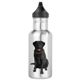 Black Labrador Retriever Dog Lover Gift 532 Ml Water Bottle