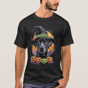 Black Labrador Retriever Halloween For Men Women K T-Shirt