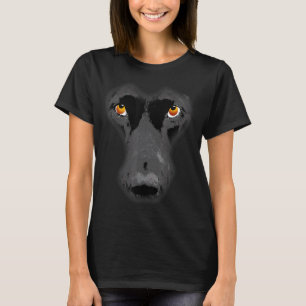 Black Labrador Retriever Lab Dog Dogs Face Pet Dad T-Shirt