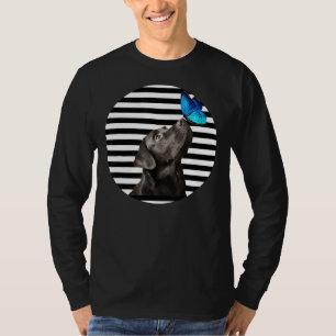 Black Labrador Retriever Lab Dog Owner Pet Animal  T-Shirt