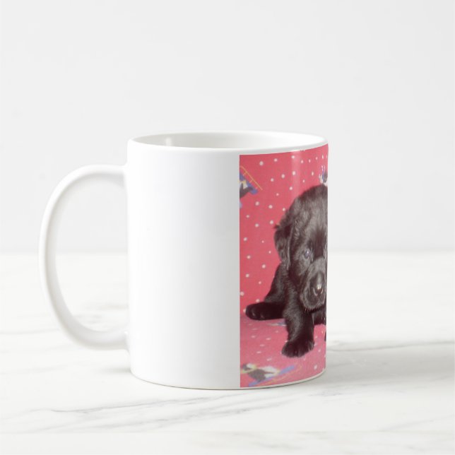 Black Labrador Retriever Puppies ~ Mug (Left)